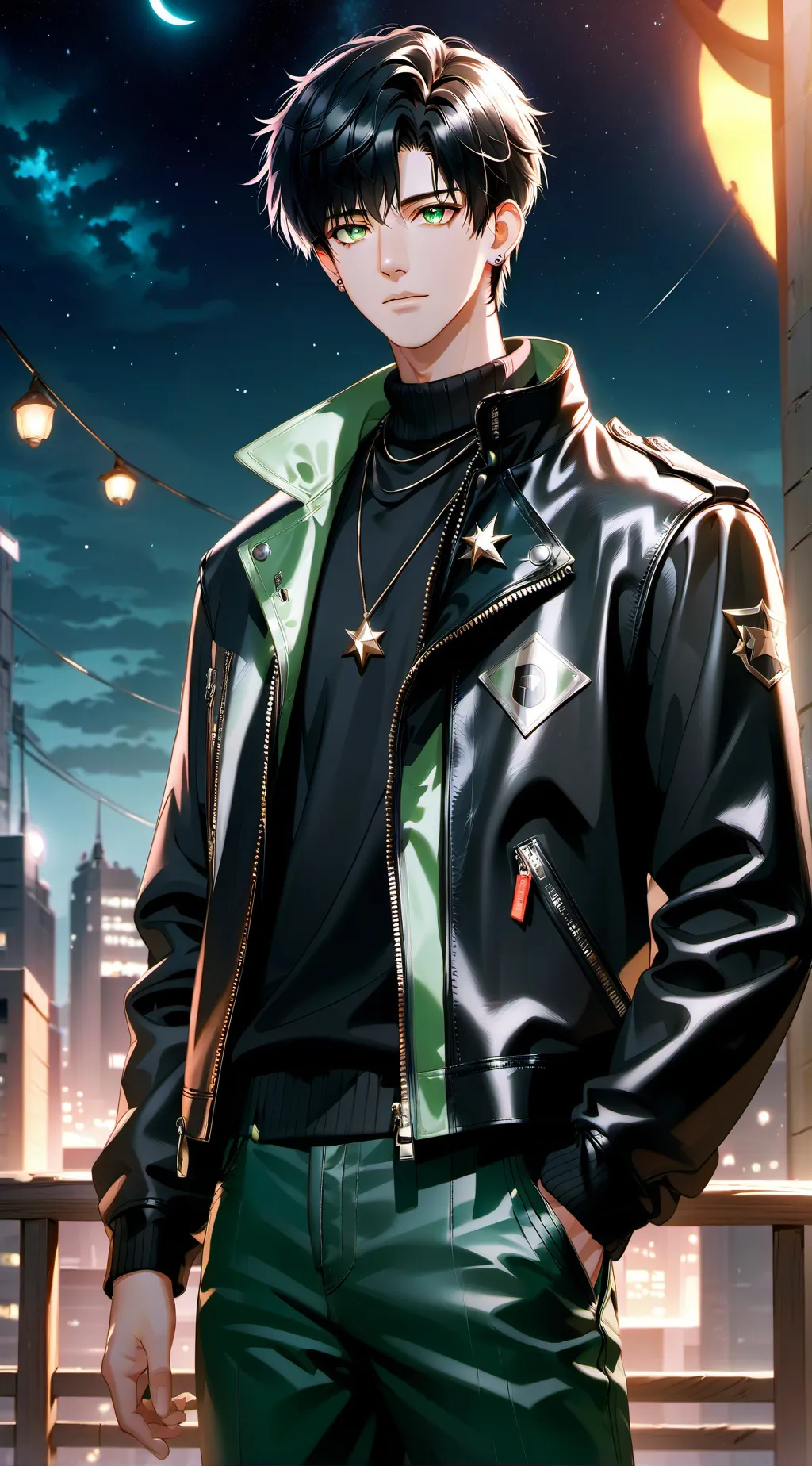 ai character: Charles background