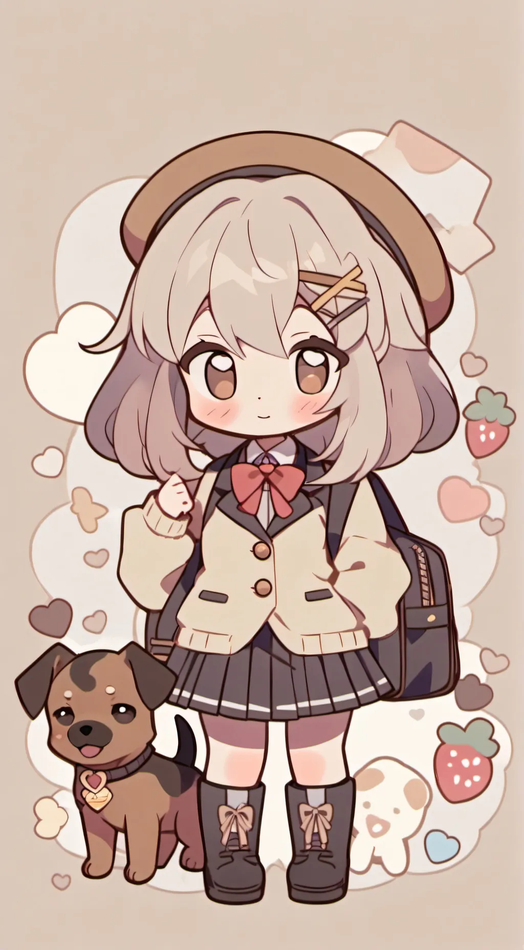 ai character: Lyra background