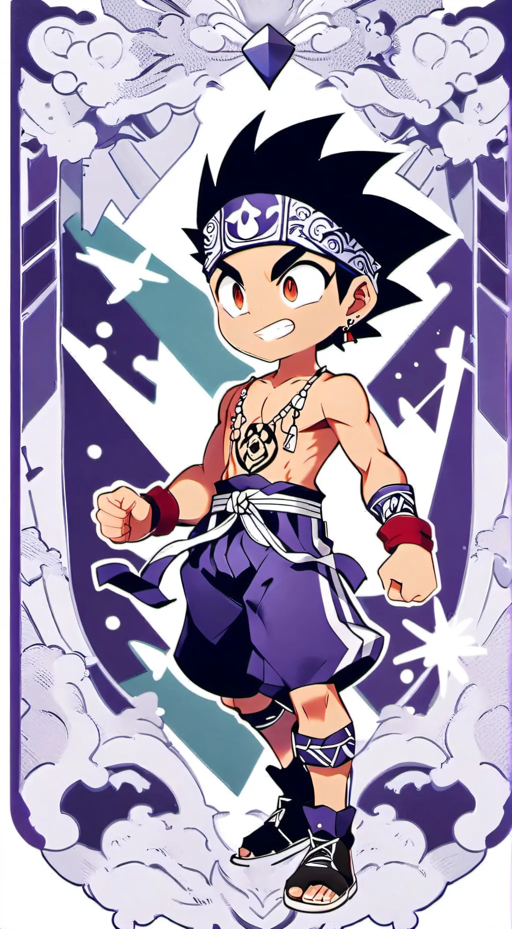 ai character: Julián  background