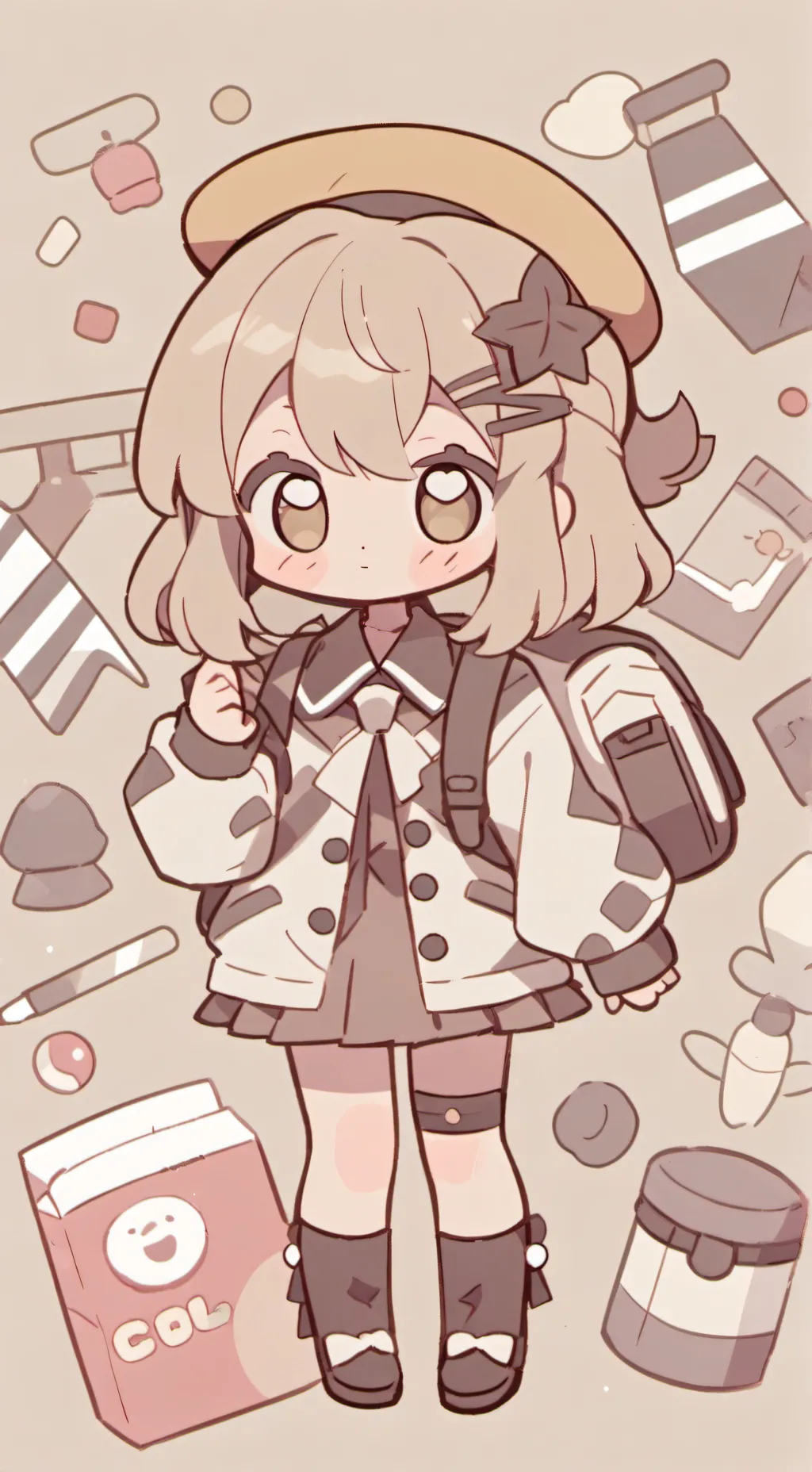 ai character: mha class background