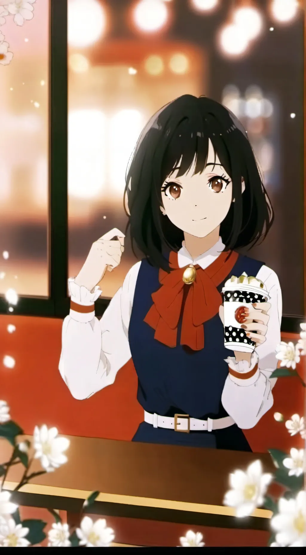 ai character: Hinata background