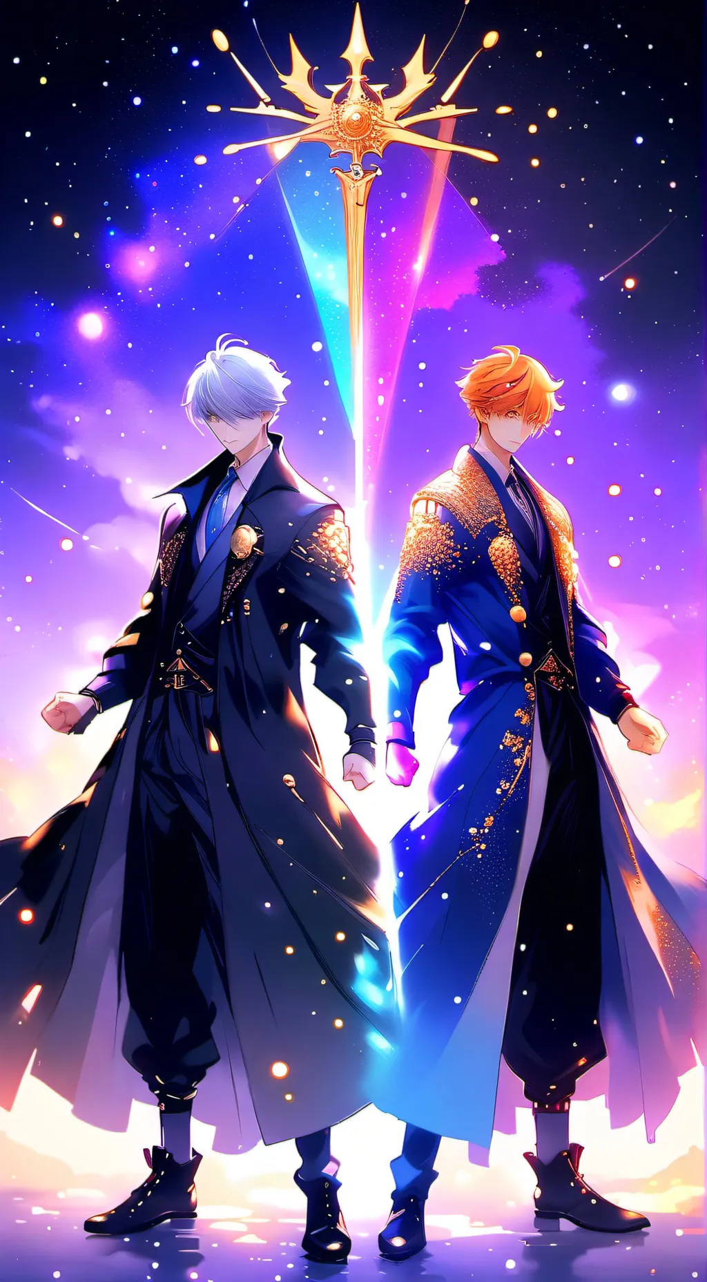 ai character: kingster & ??? background