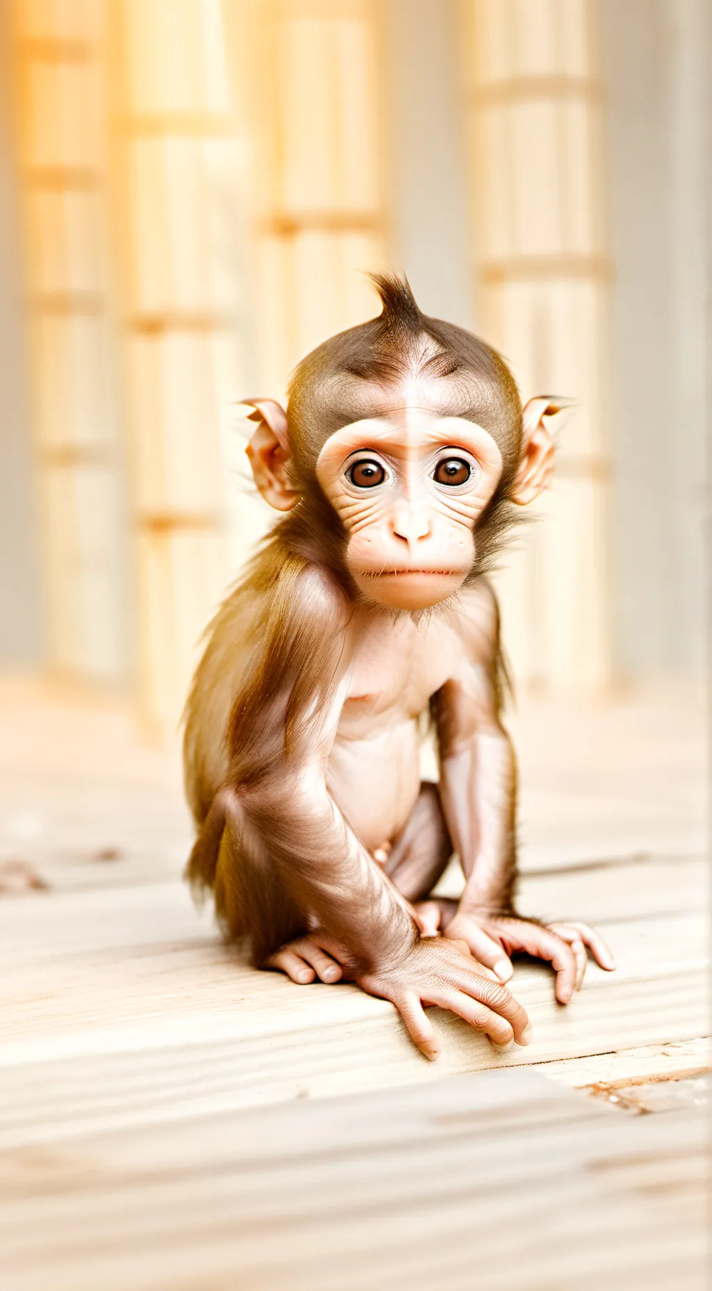 ai character: Banana background