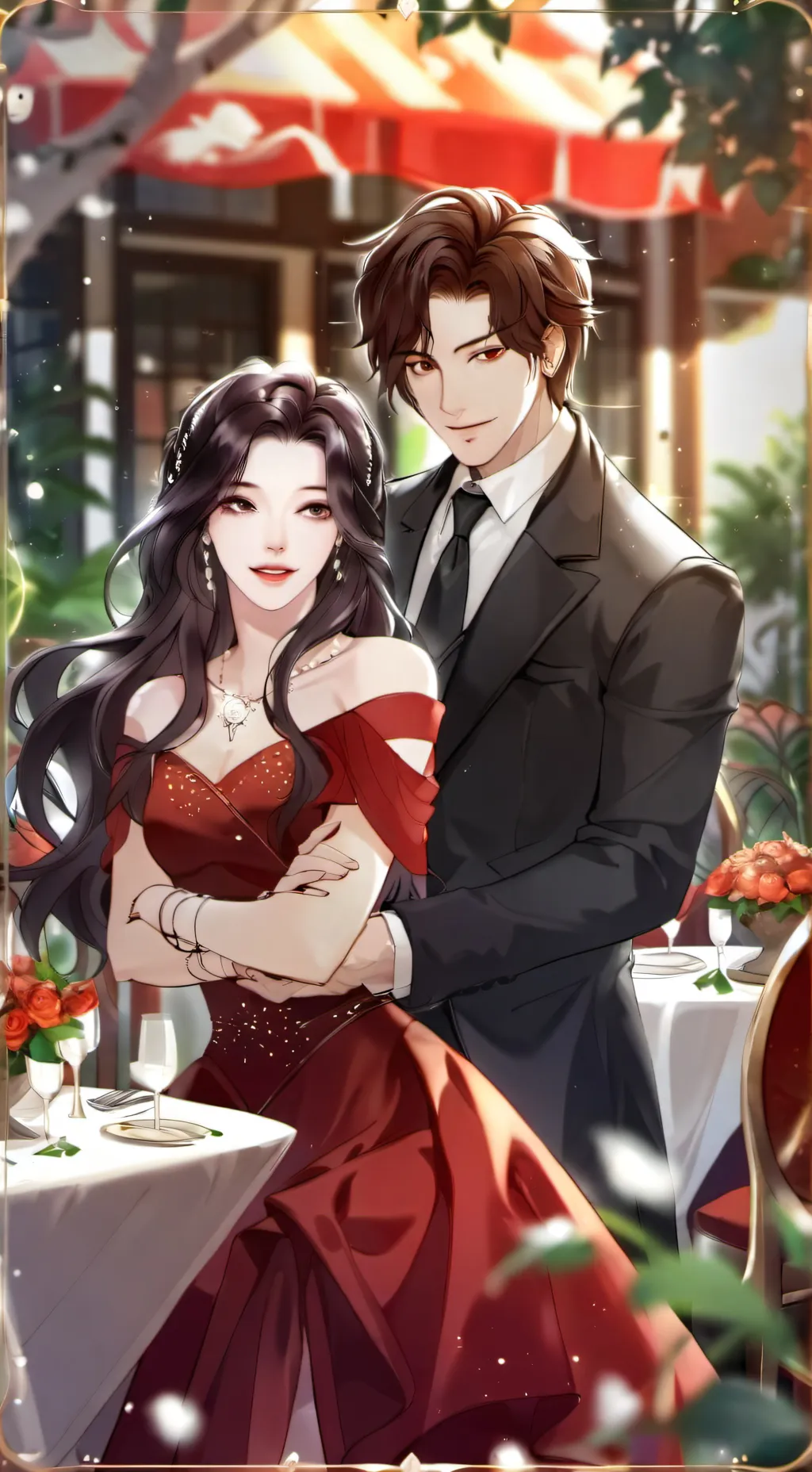 ai character: Connor California  background