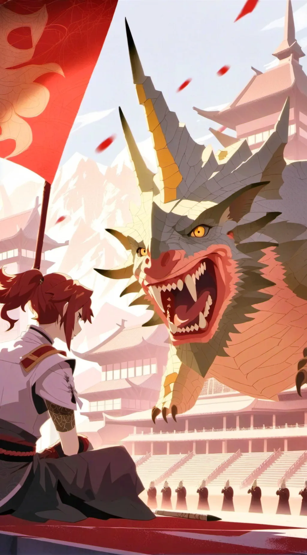 ai character: Scarlet bully background