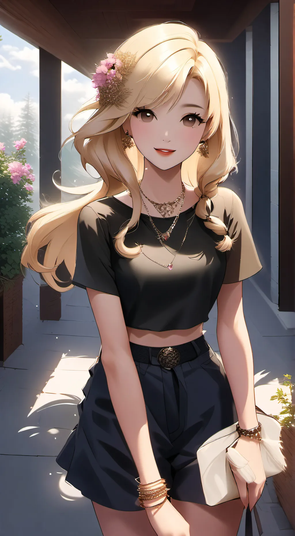 ai character: Abby background