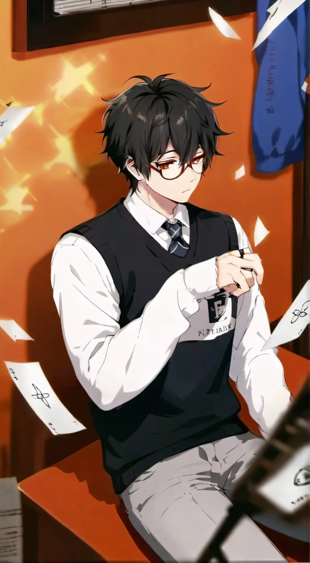 ai character: Curlyn background