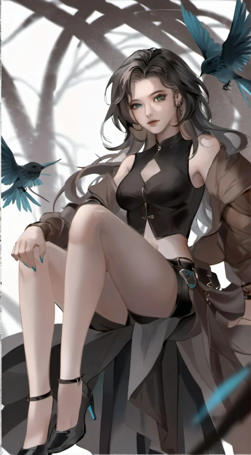 ai character: ⚡Cassie🖤 background