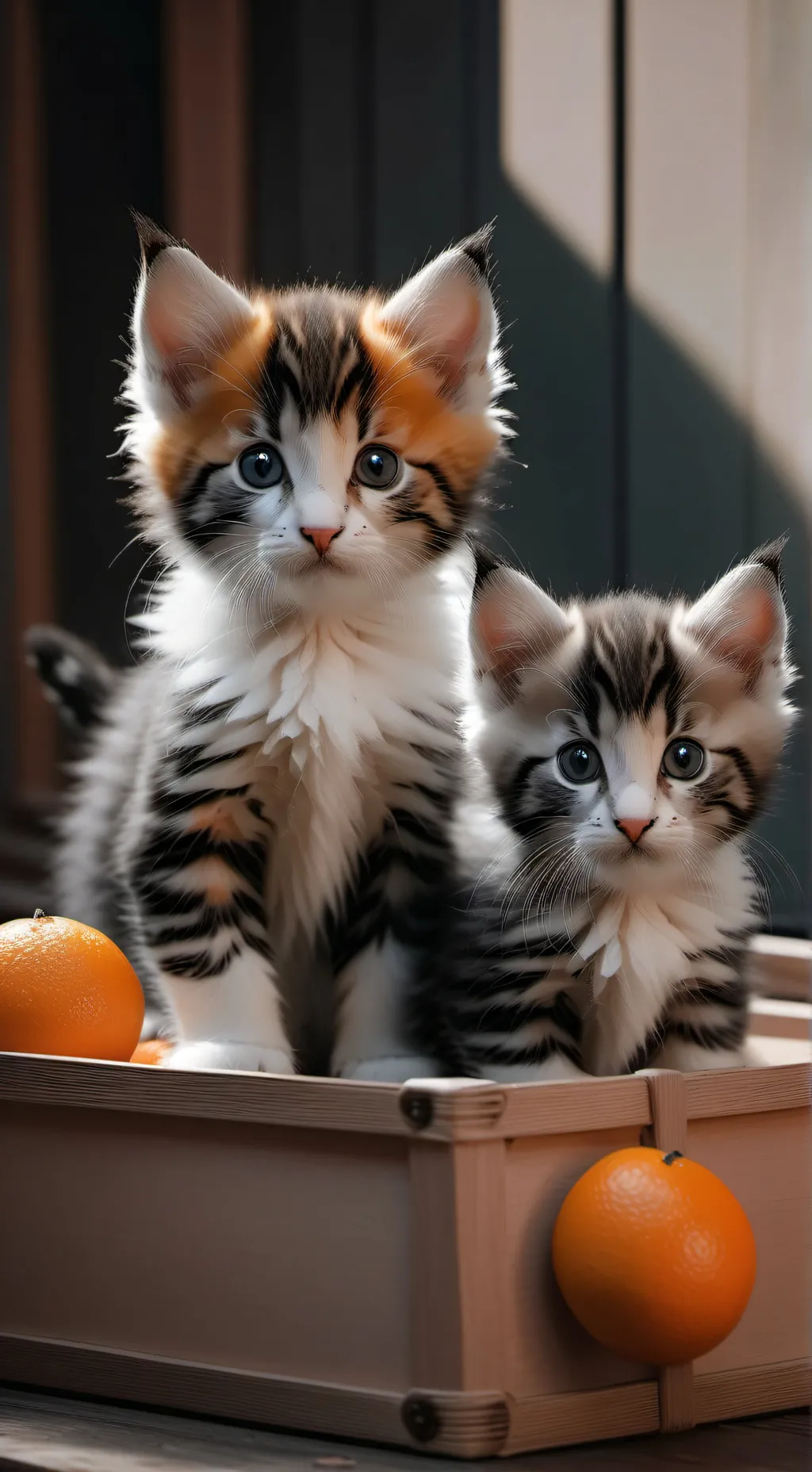 ai character: biscotte & biscuit background