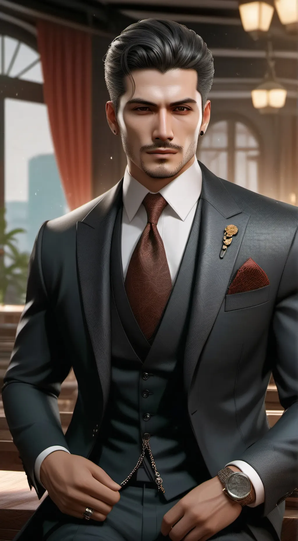 ai character: Kyrian background