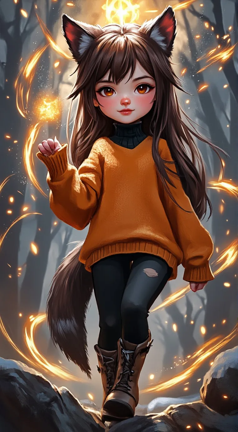 ai character: Lina G background