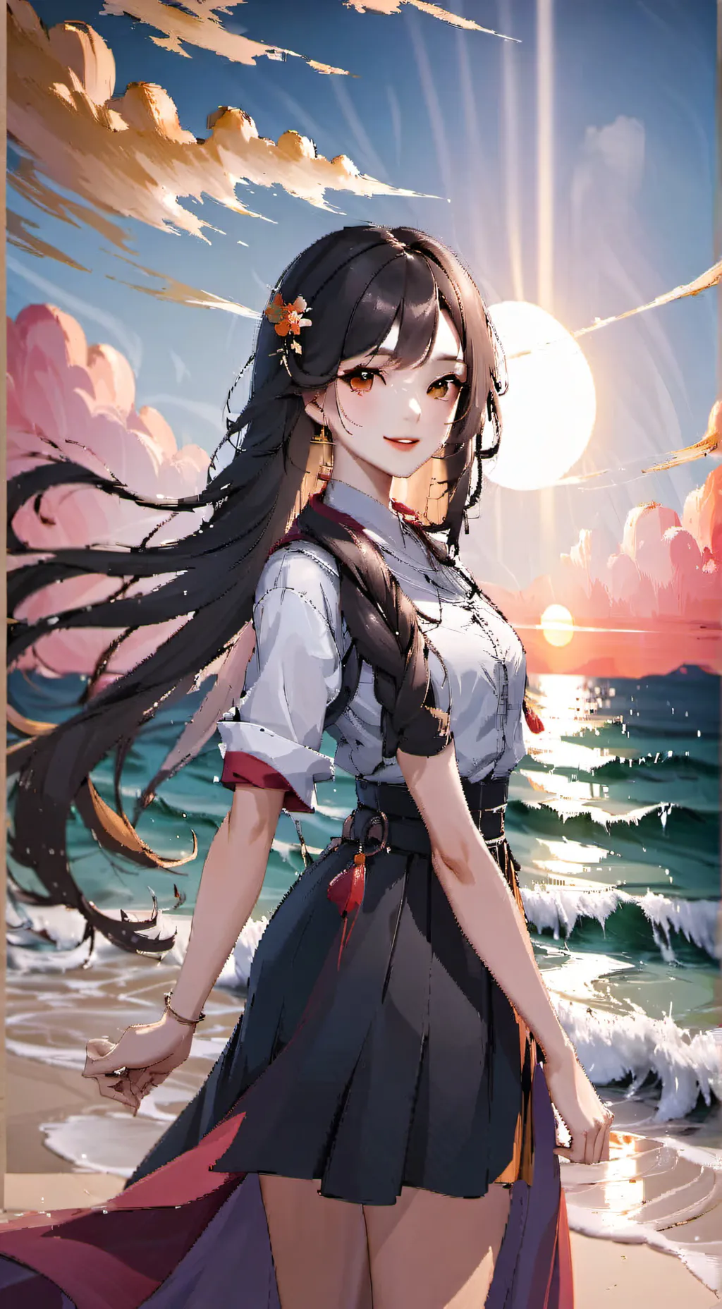 ai character: MHA tall Y/N background