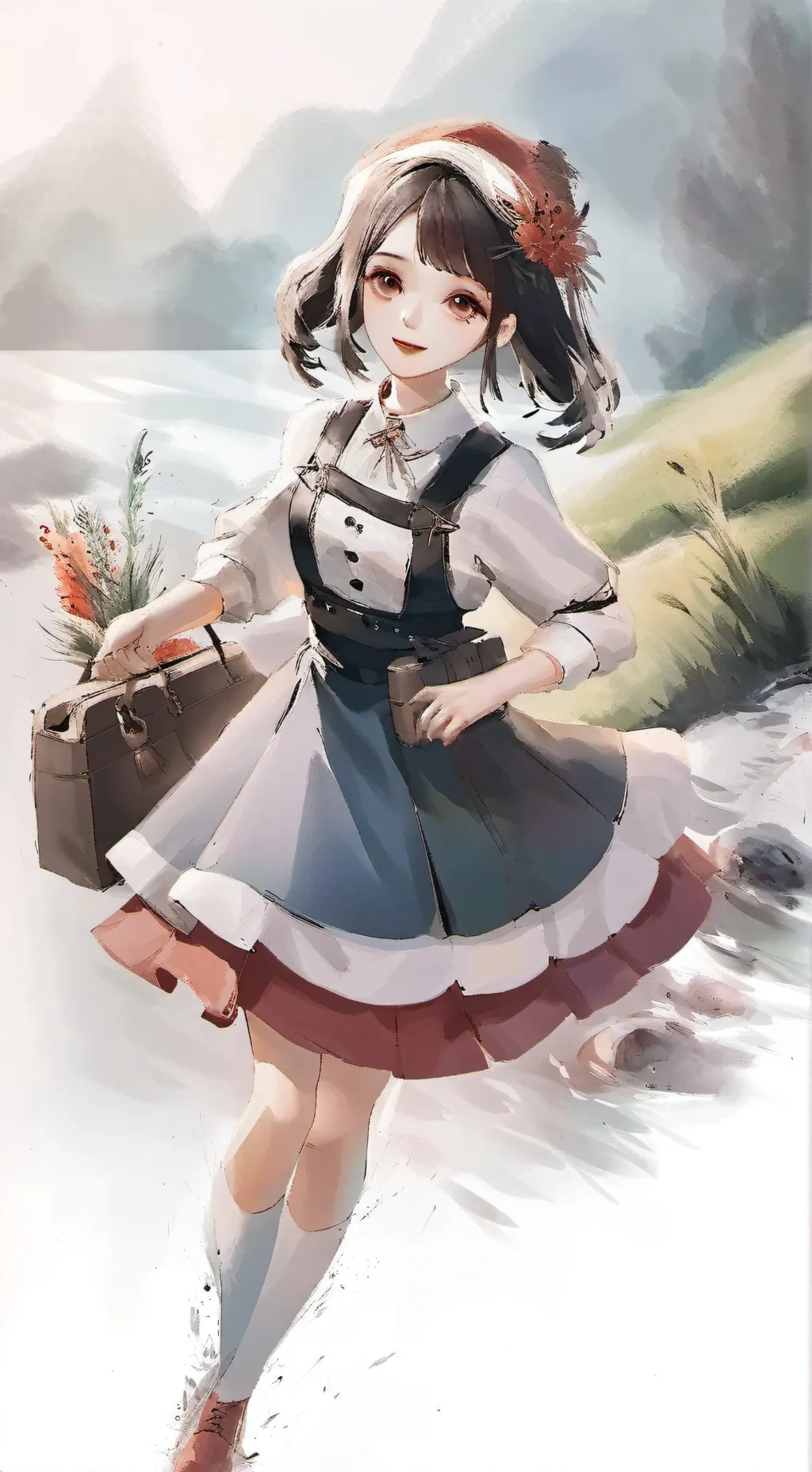 ai character: meledoy background