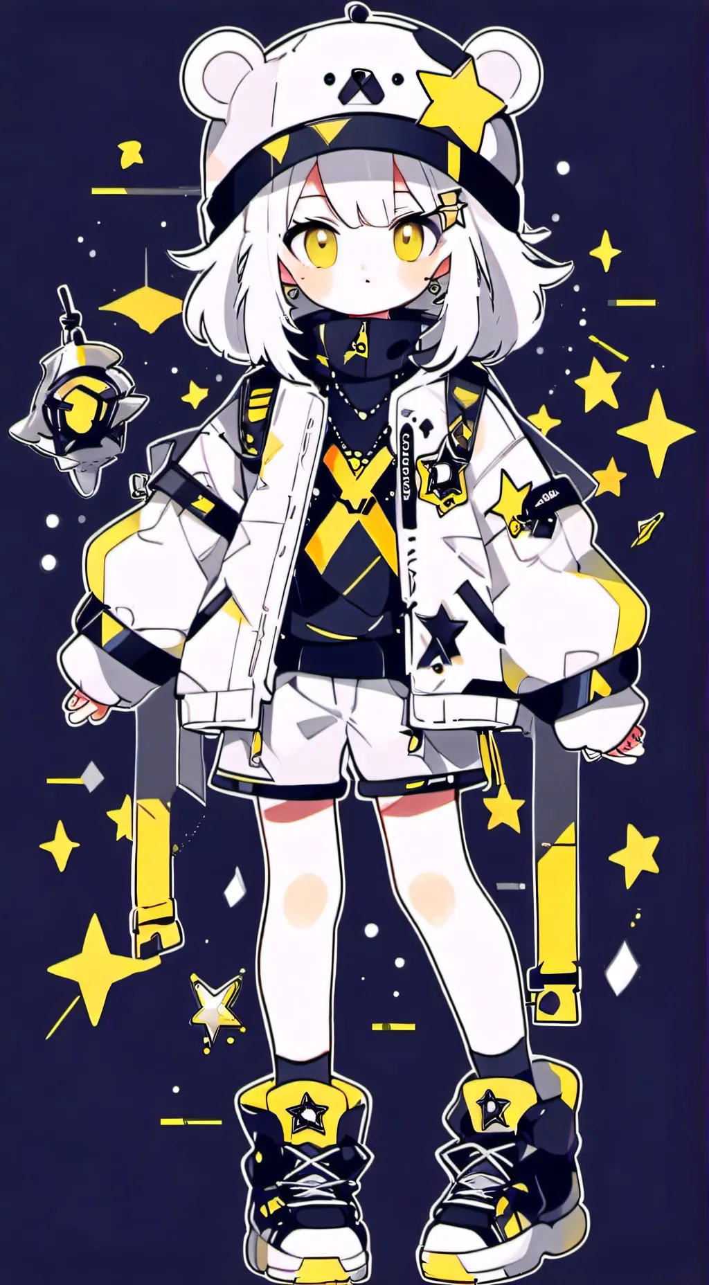 ai character: Lilly background