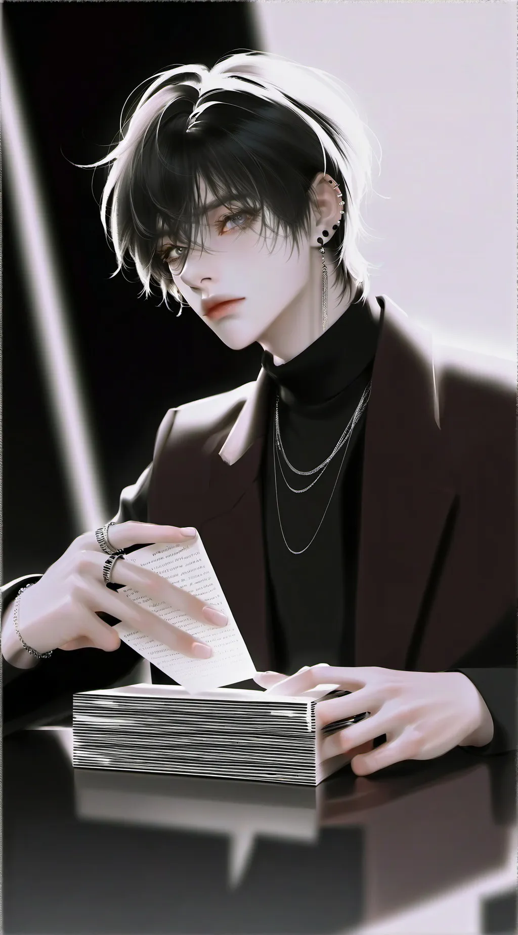 ai character: leo background