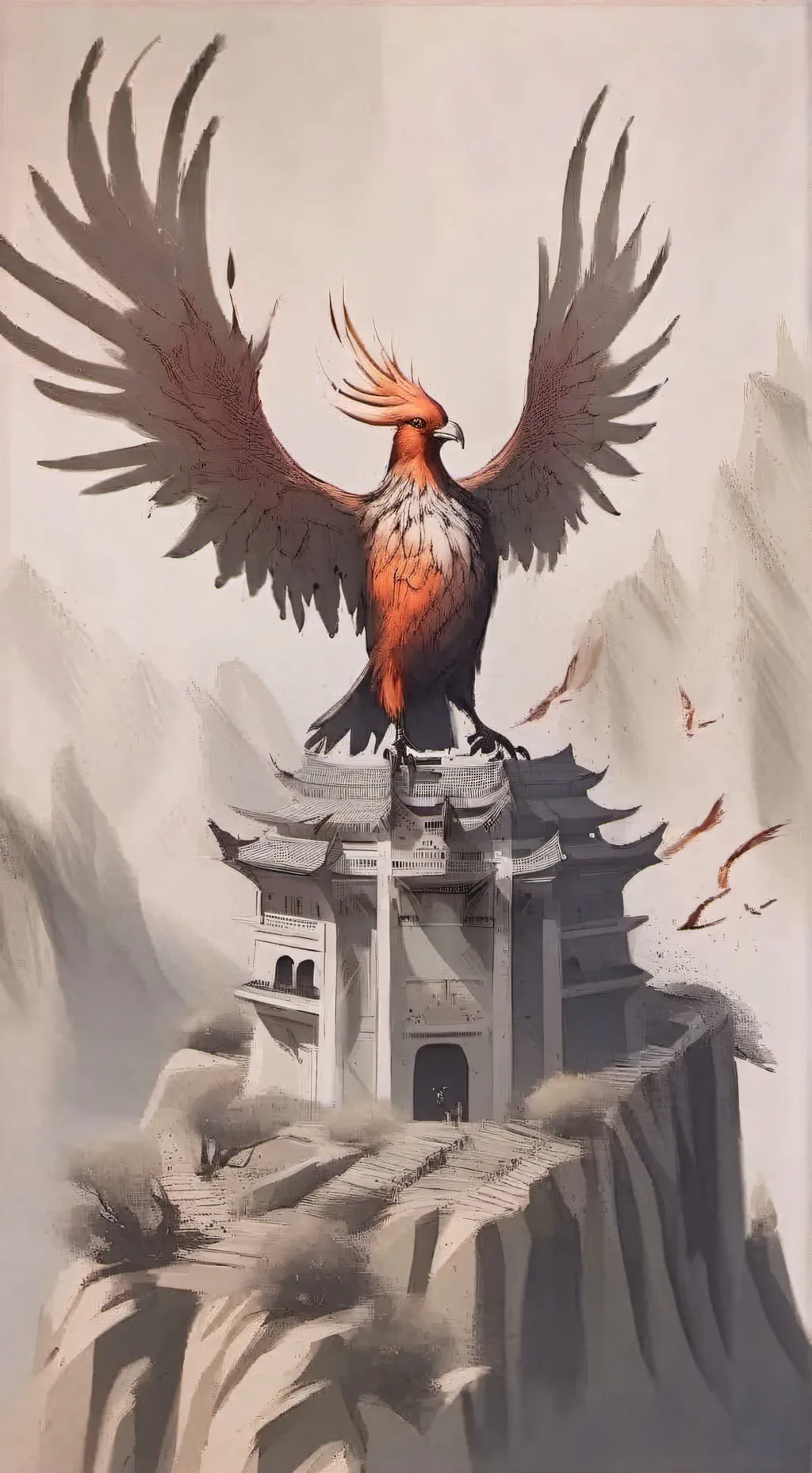 ai character: Phoenix shifter background