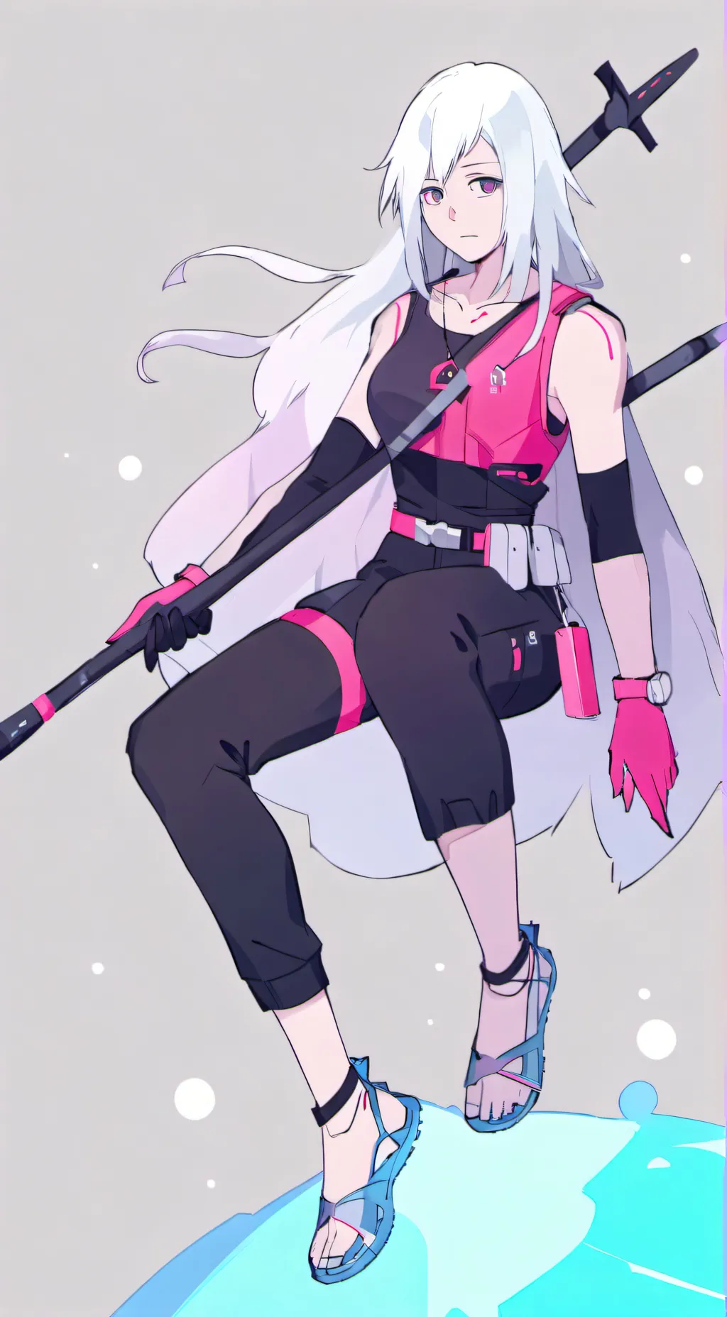 ai character: Smile raina tem. background