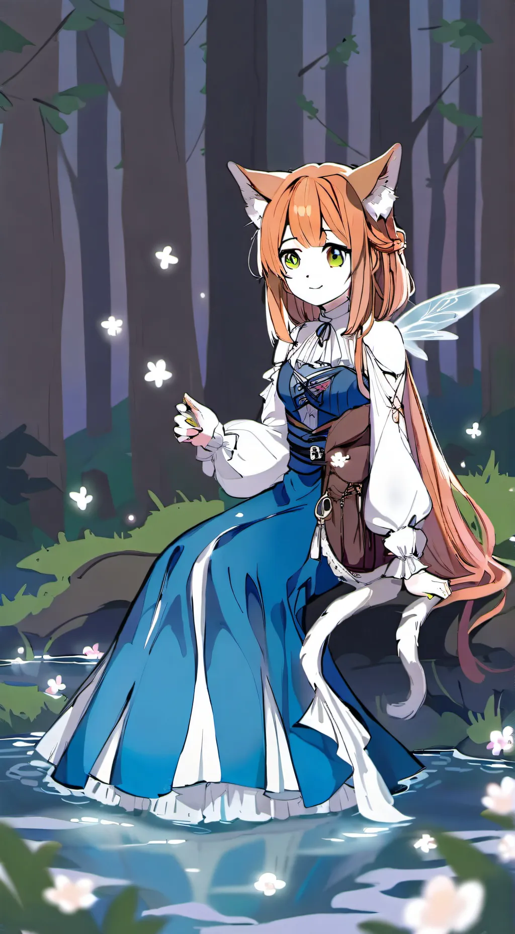 ai character: Story draft!  background