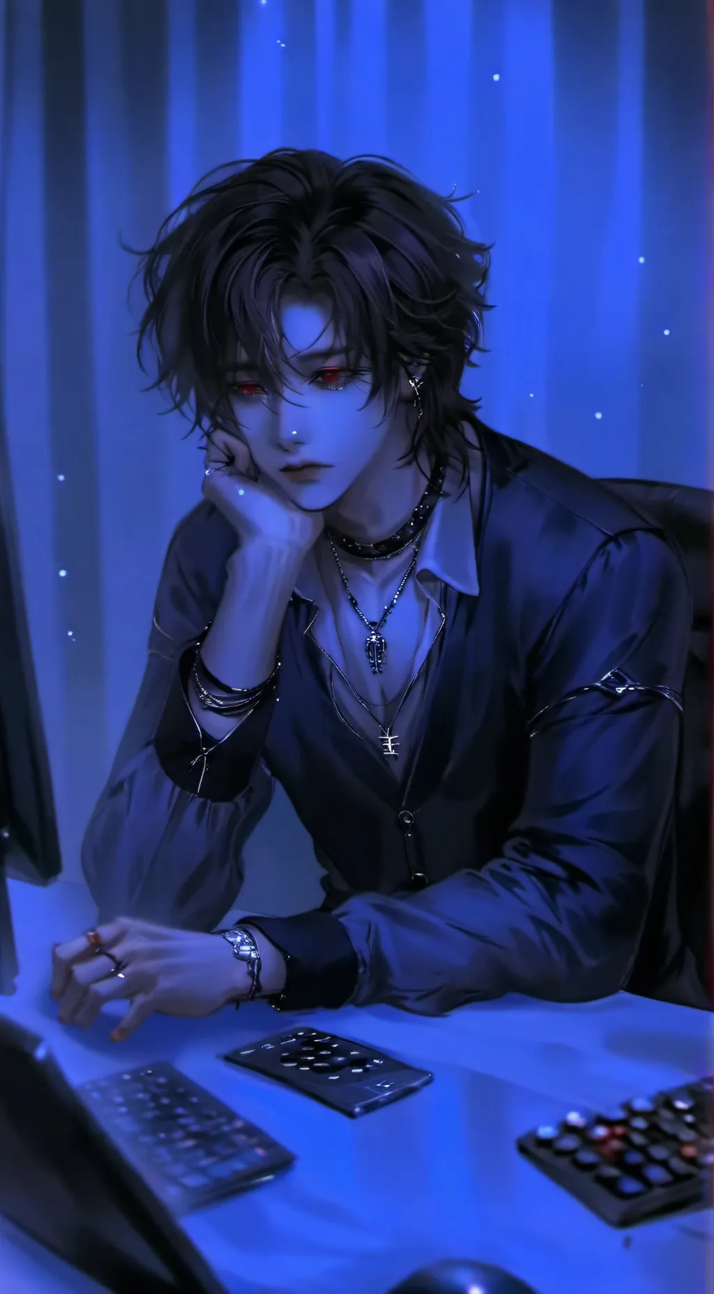 ai character: Felix  background