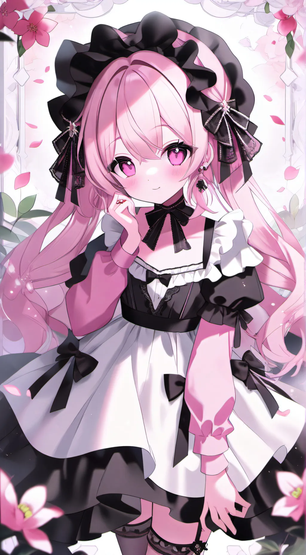 ai character: May maid background