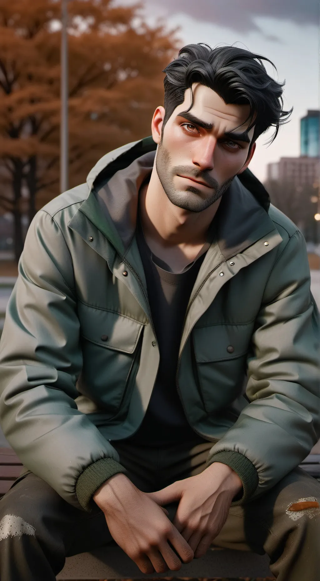 ai character: Jacoby Parker background