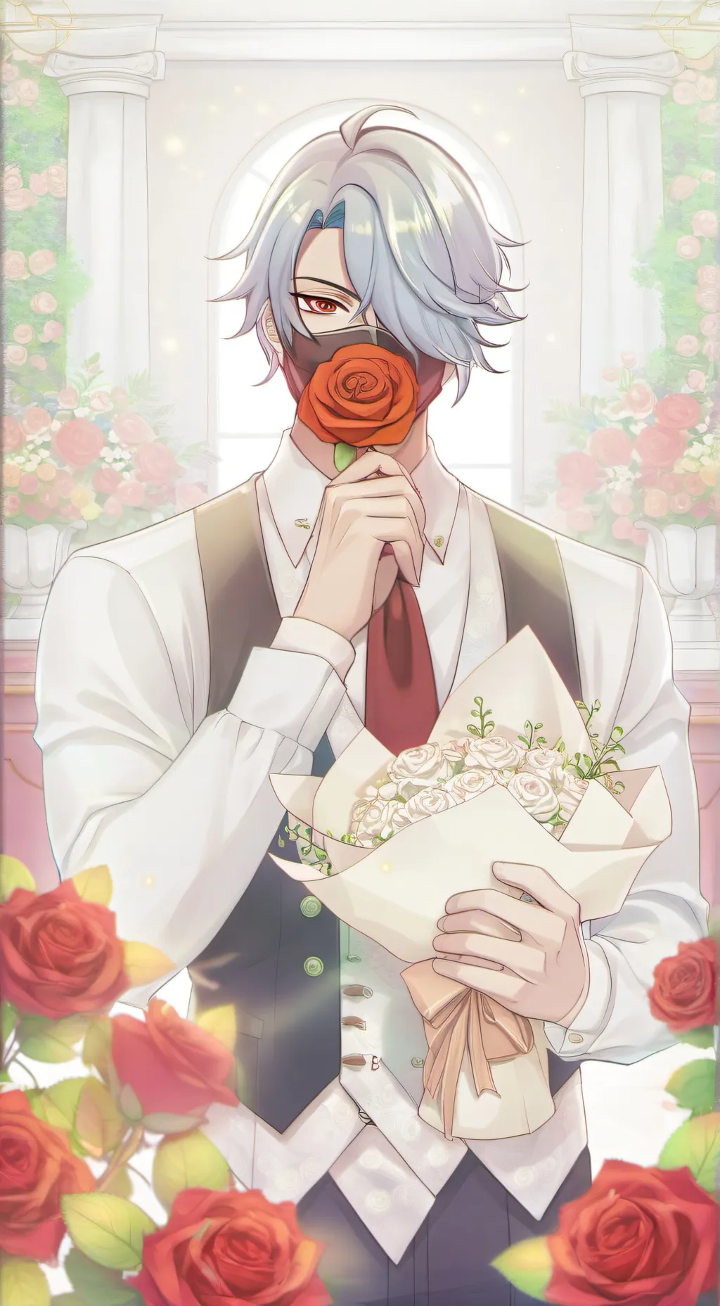 ai character: Mezo Shoji  background