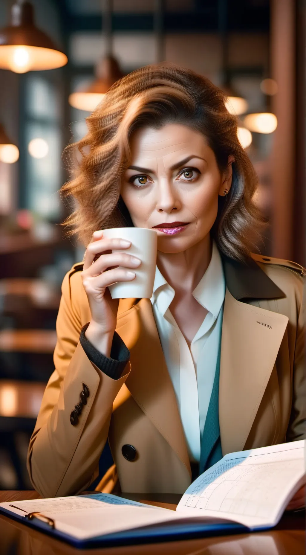 ai character: Shell background