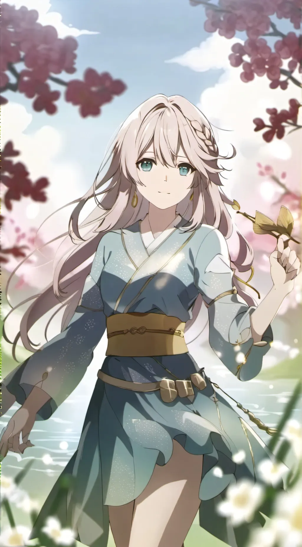 ai character: Zoey background