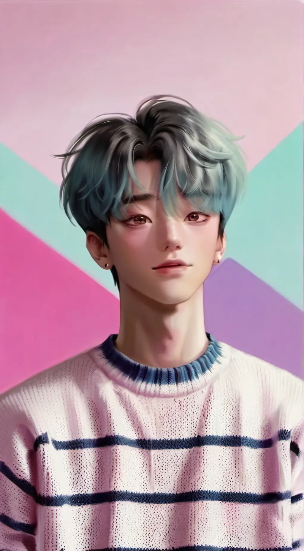 ai character: Baby saja background