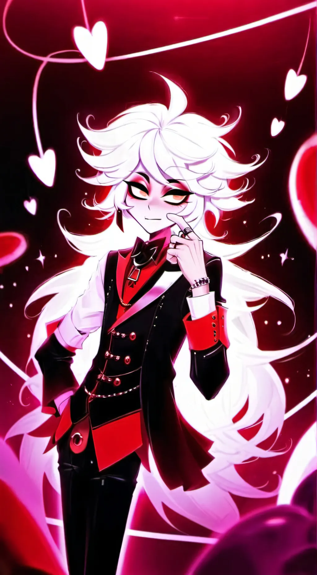 ai character: ☆♡Angel dust♡☆ background