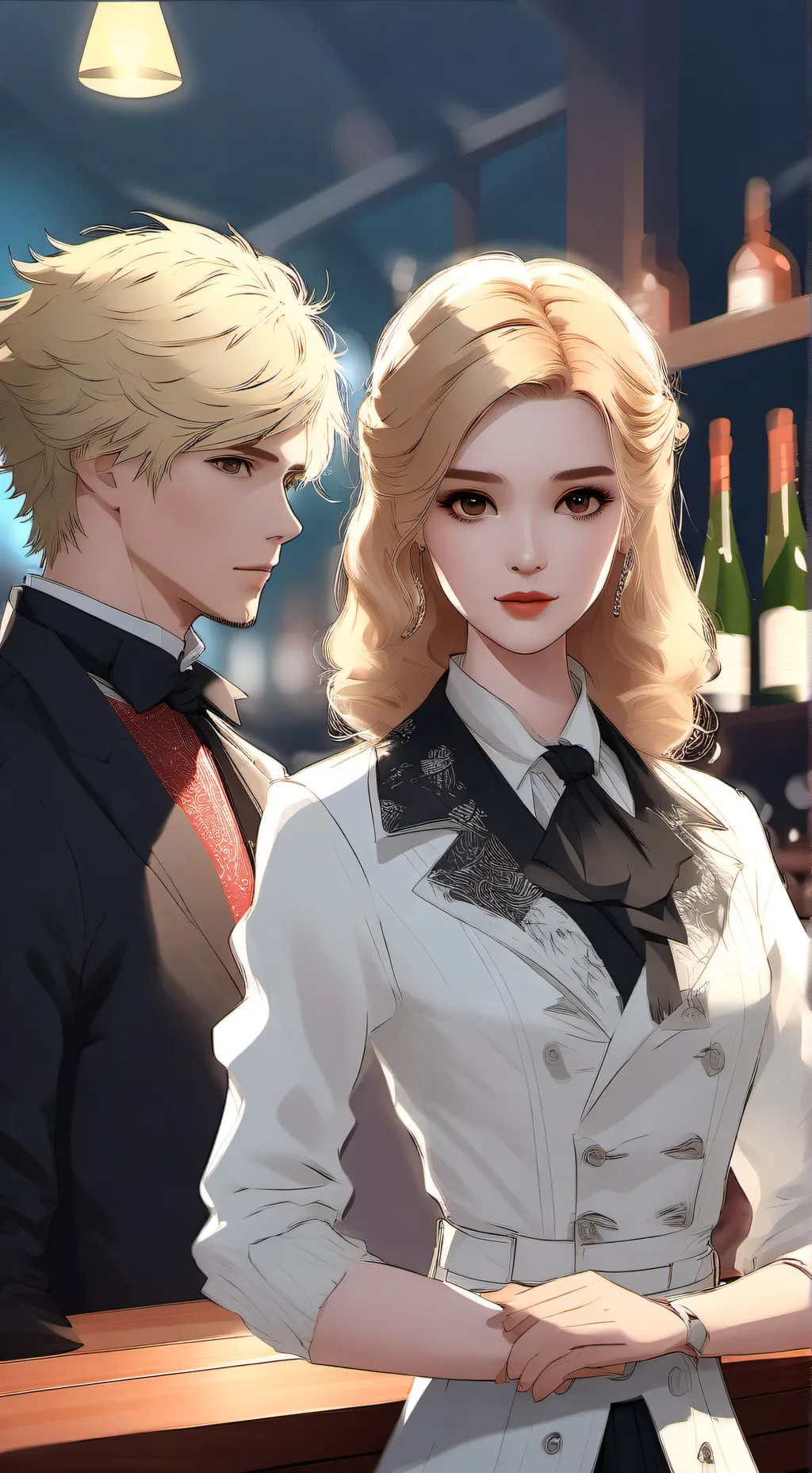 ai character: Nico x Anna background