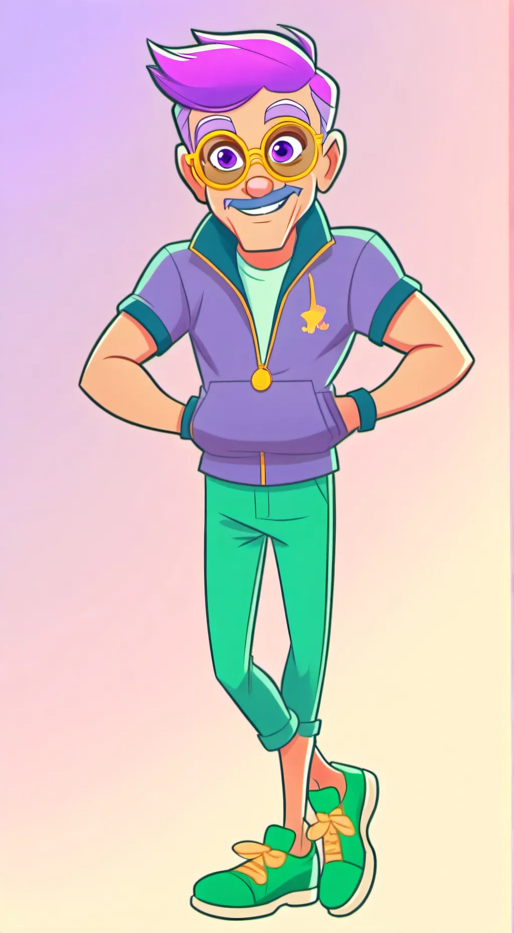 ai character: Zylo prismarK background