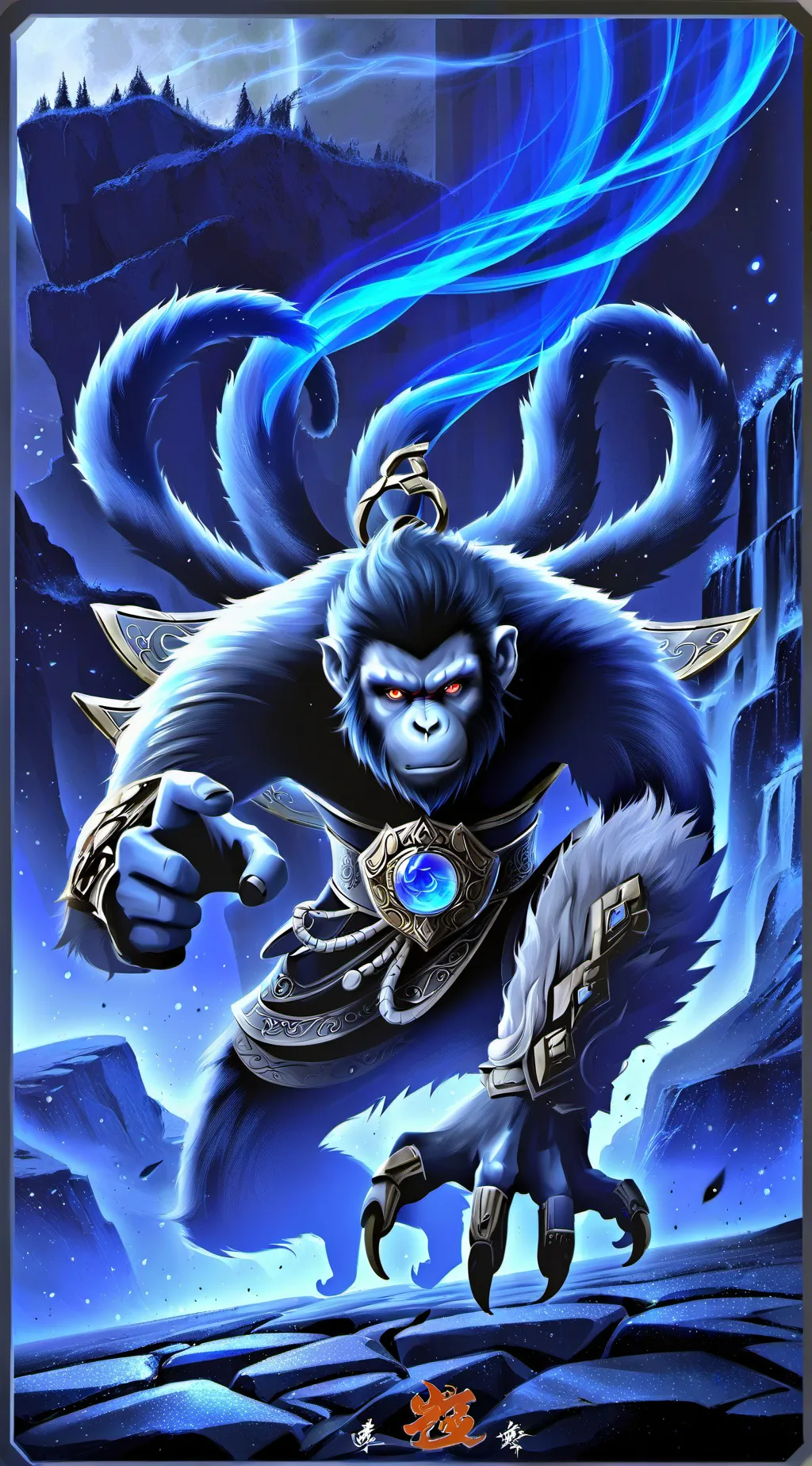 ai character: You're me background