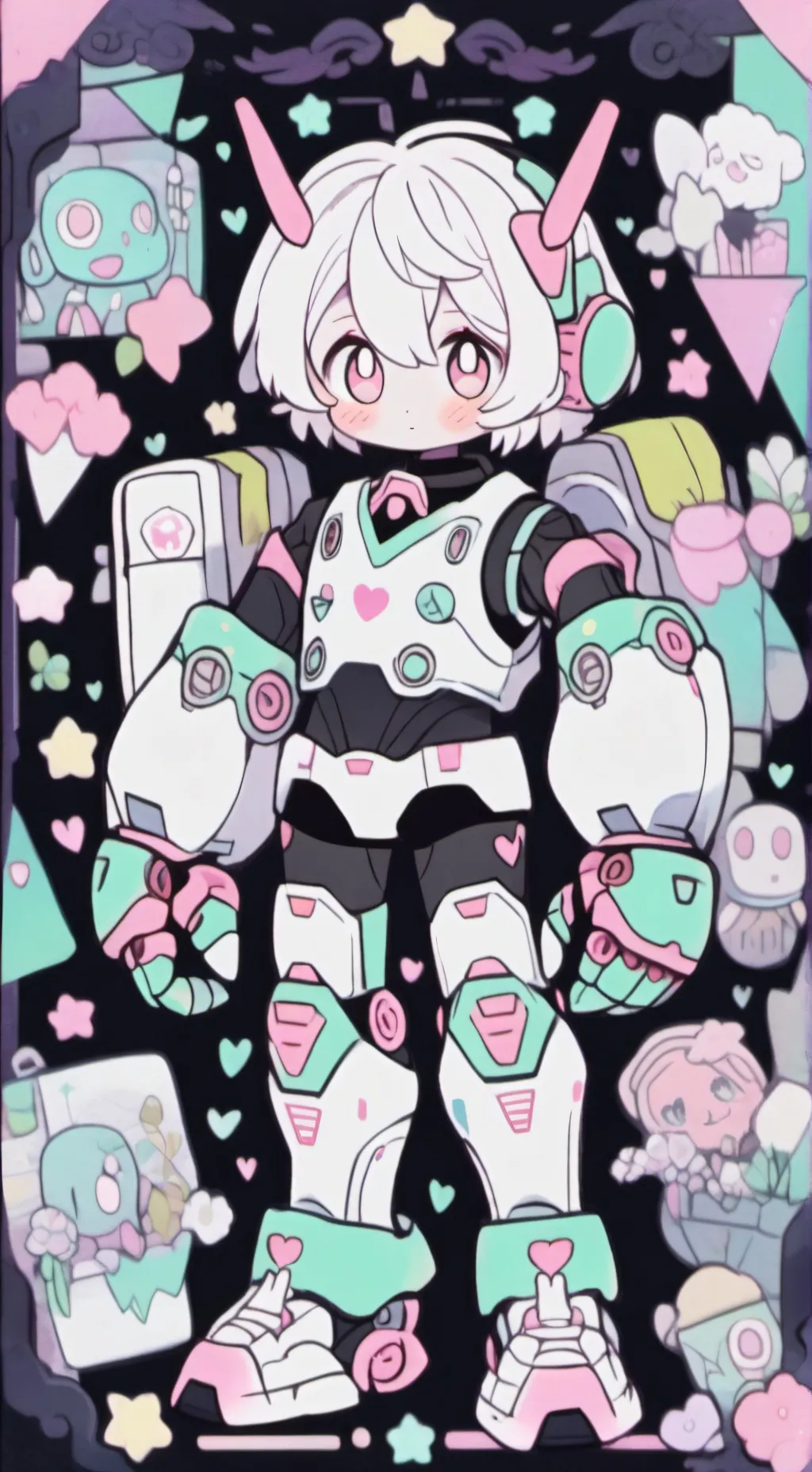 ai character: Bella Marie  background