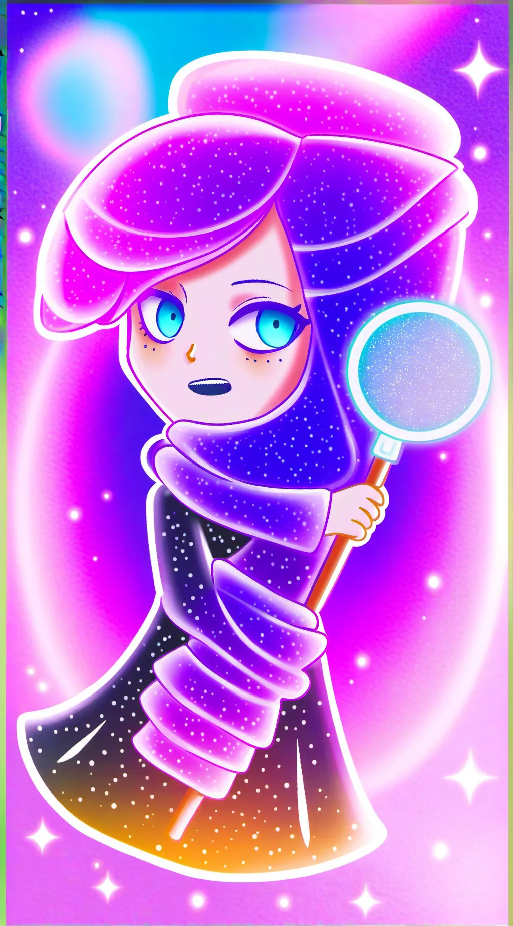 ai character: Hogwarts drama background