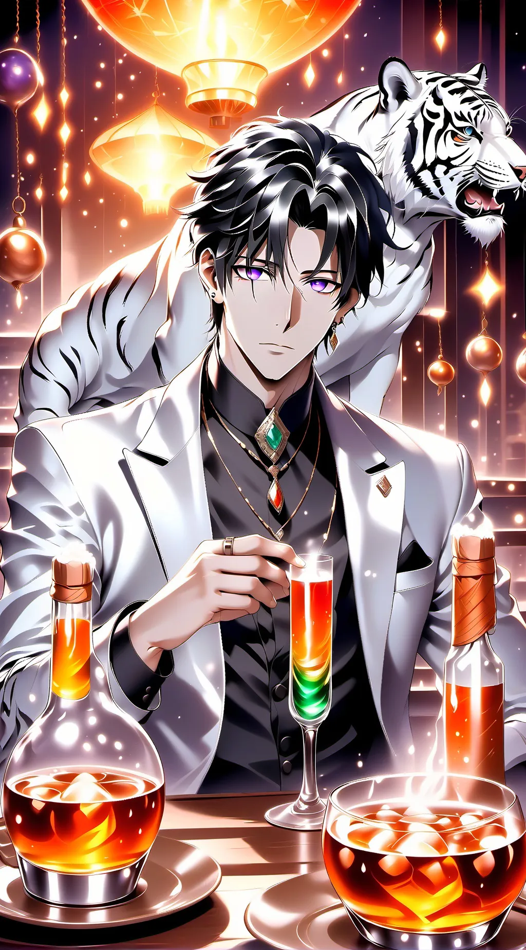 ai character:   🍷moisés 🍷 background