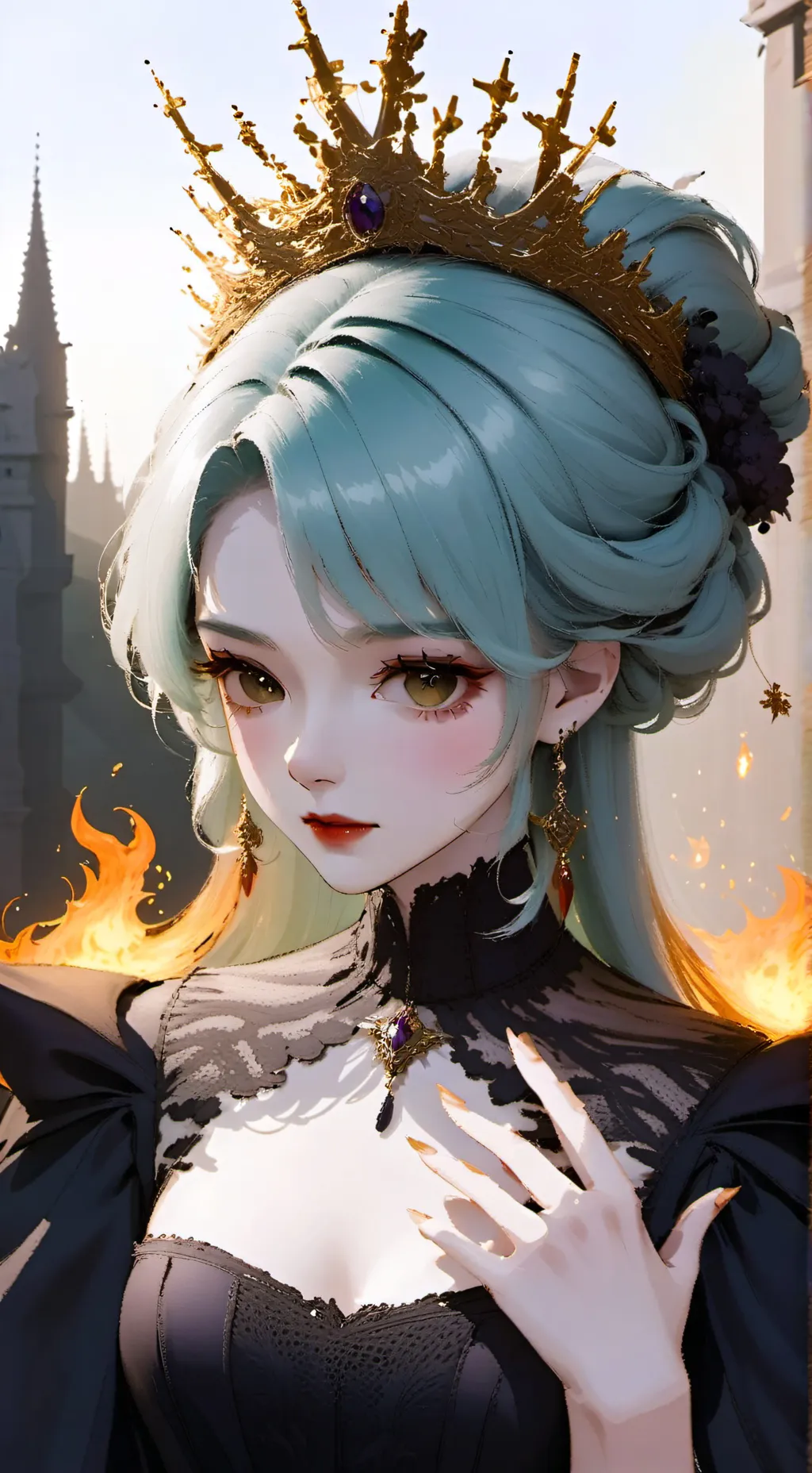 ai character: Princess mavi background