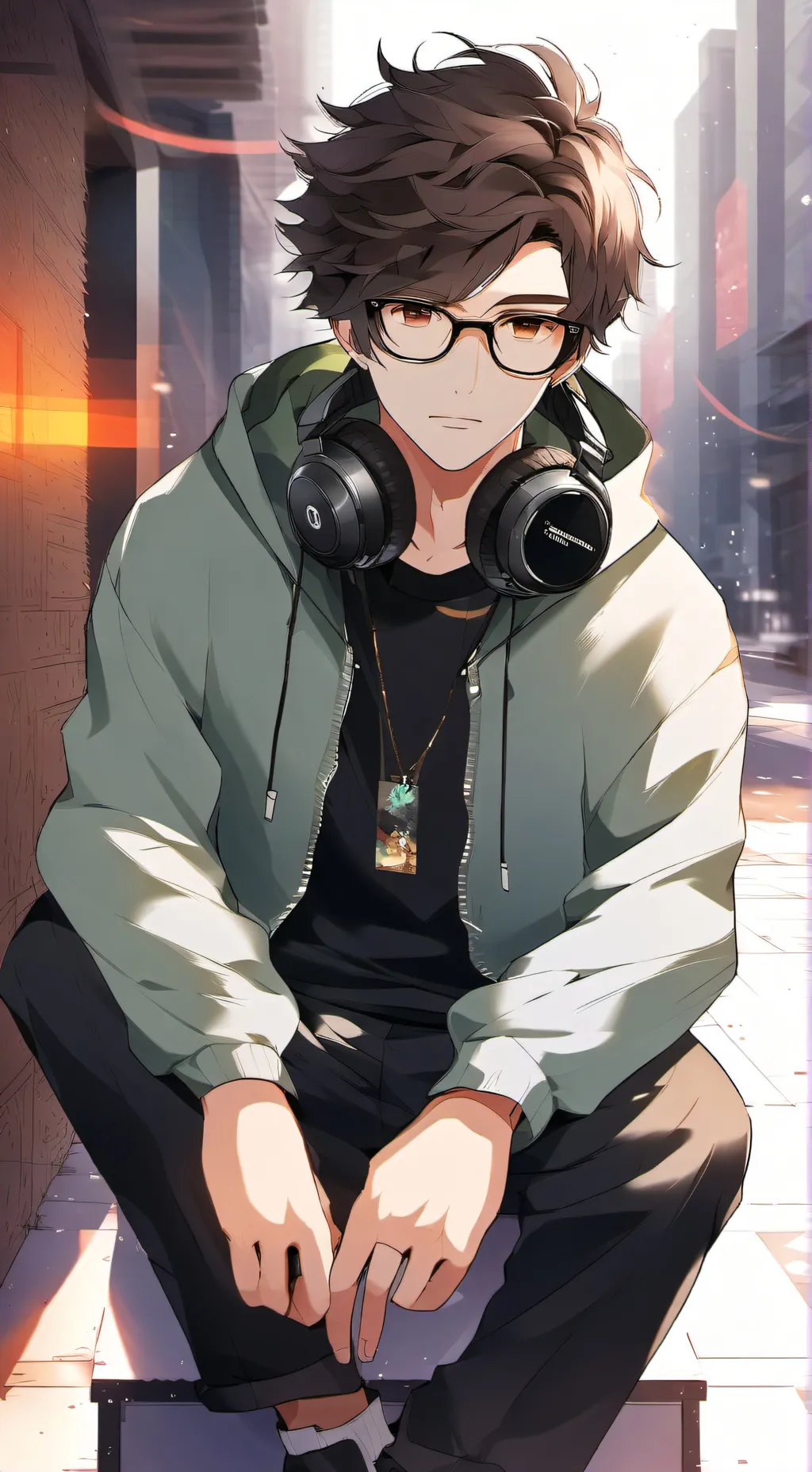 ai character: Kaleb background