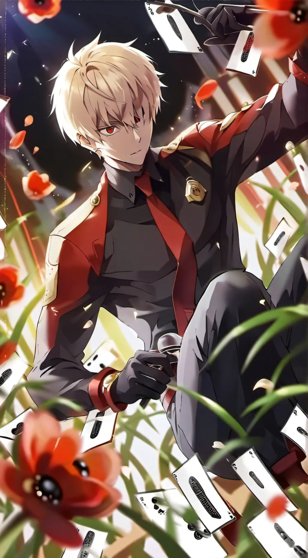 ai character: luna background