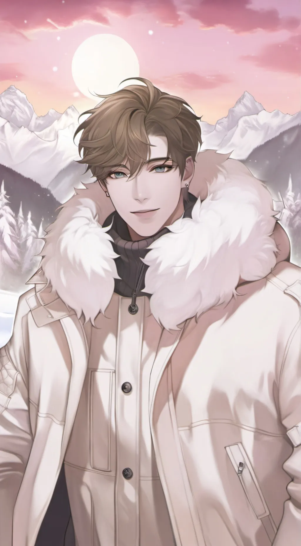 ai character: Lucas  background