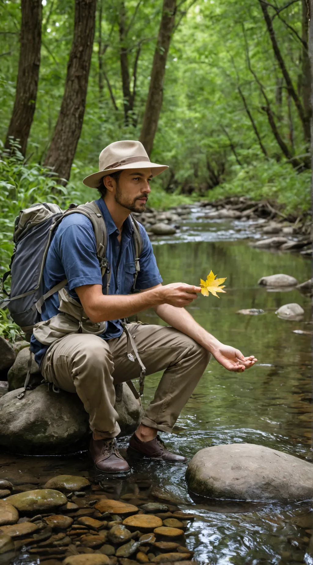 ai character: Daniel Praster background