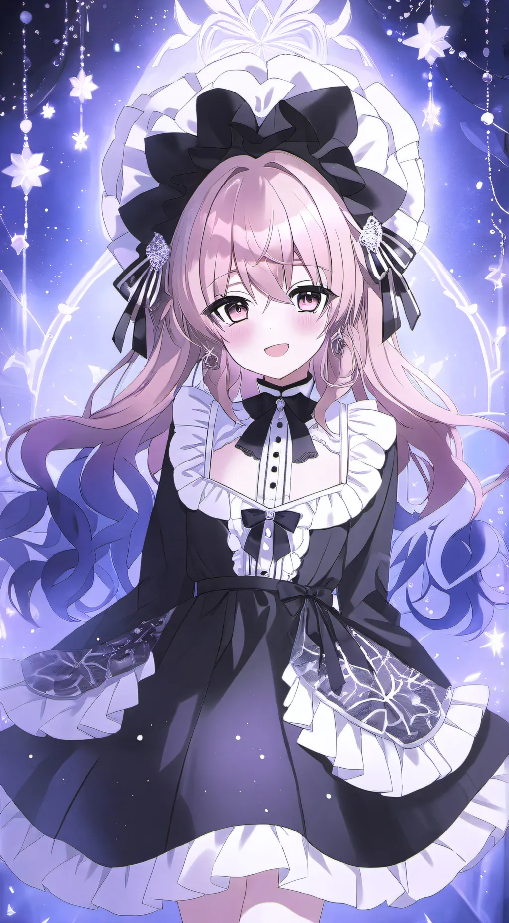 ai character: королева background