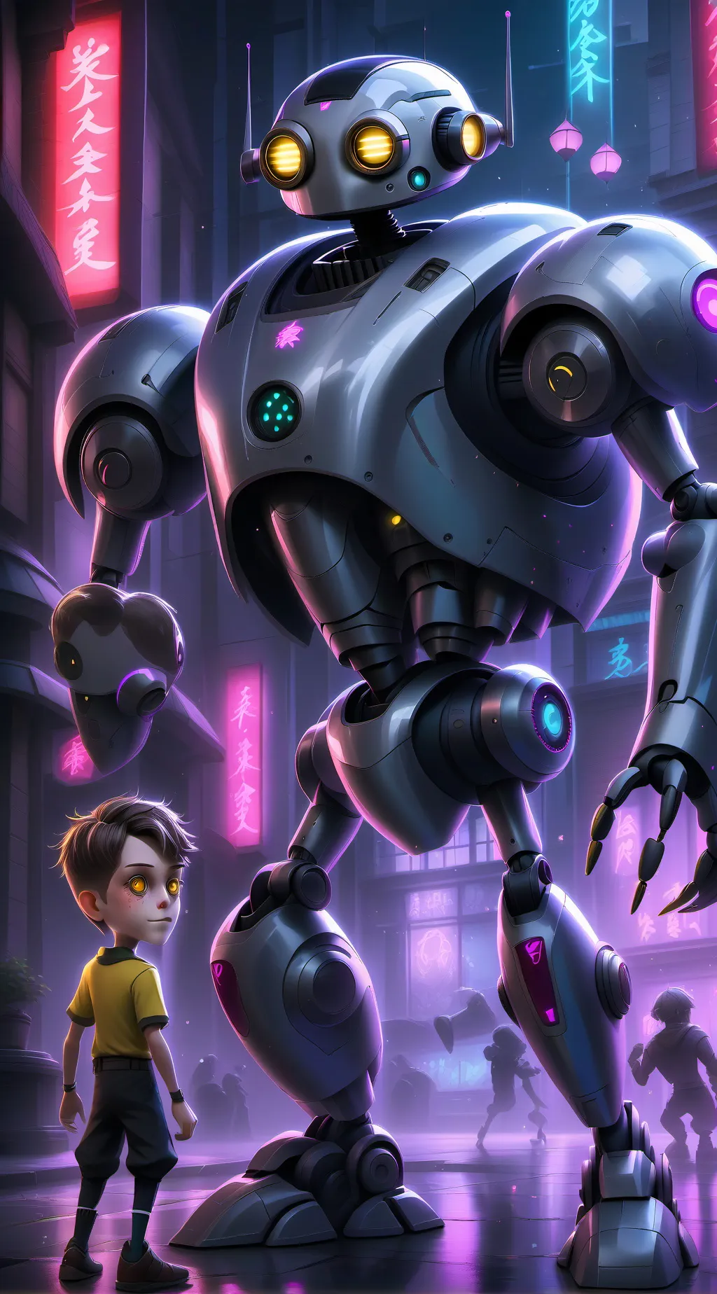 ai character: Whatever  background