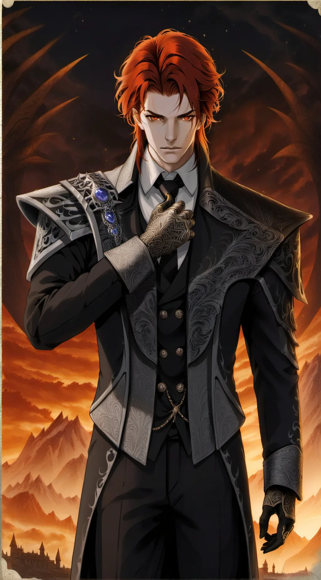 ai character: °*×•ZANLIN•×*° background