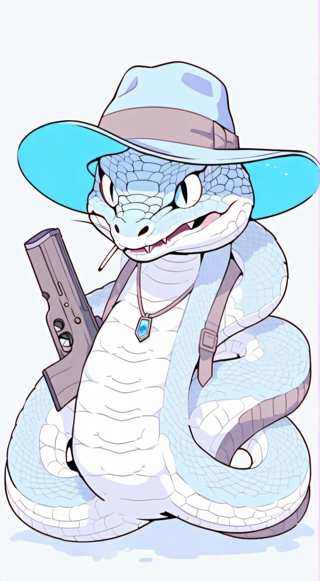 ai character: outlaw rattlesnake background