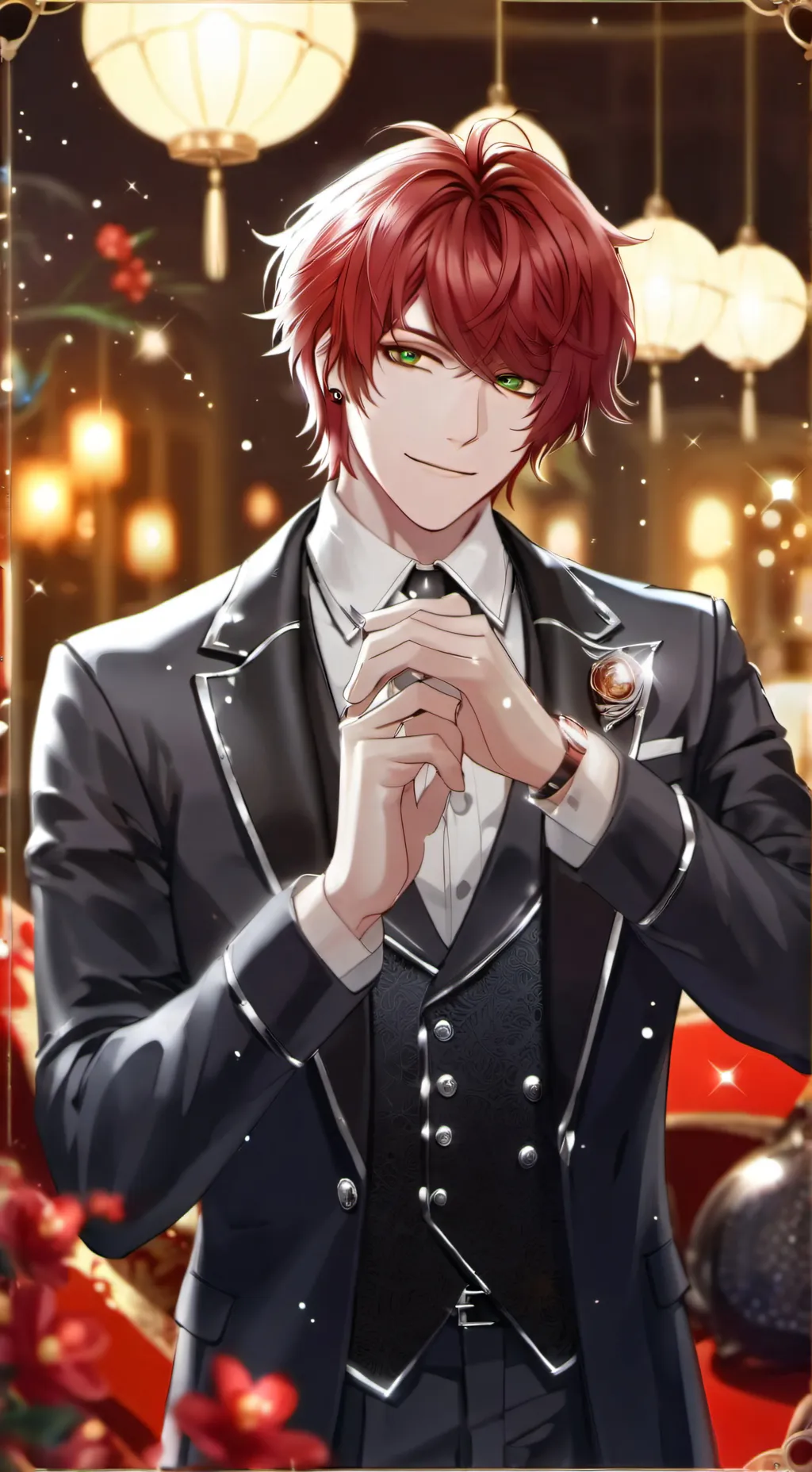 ai character: Alistair Vermilion background