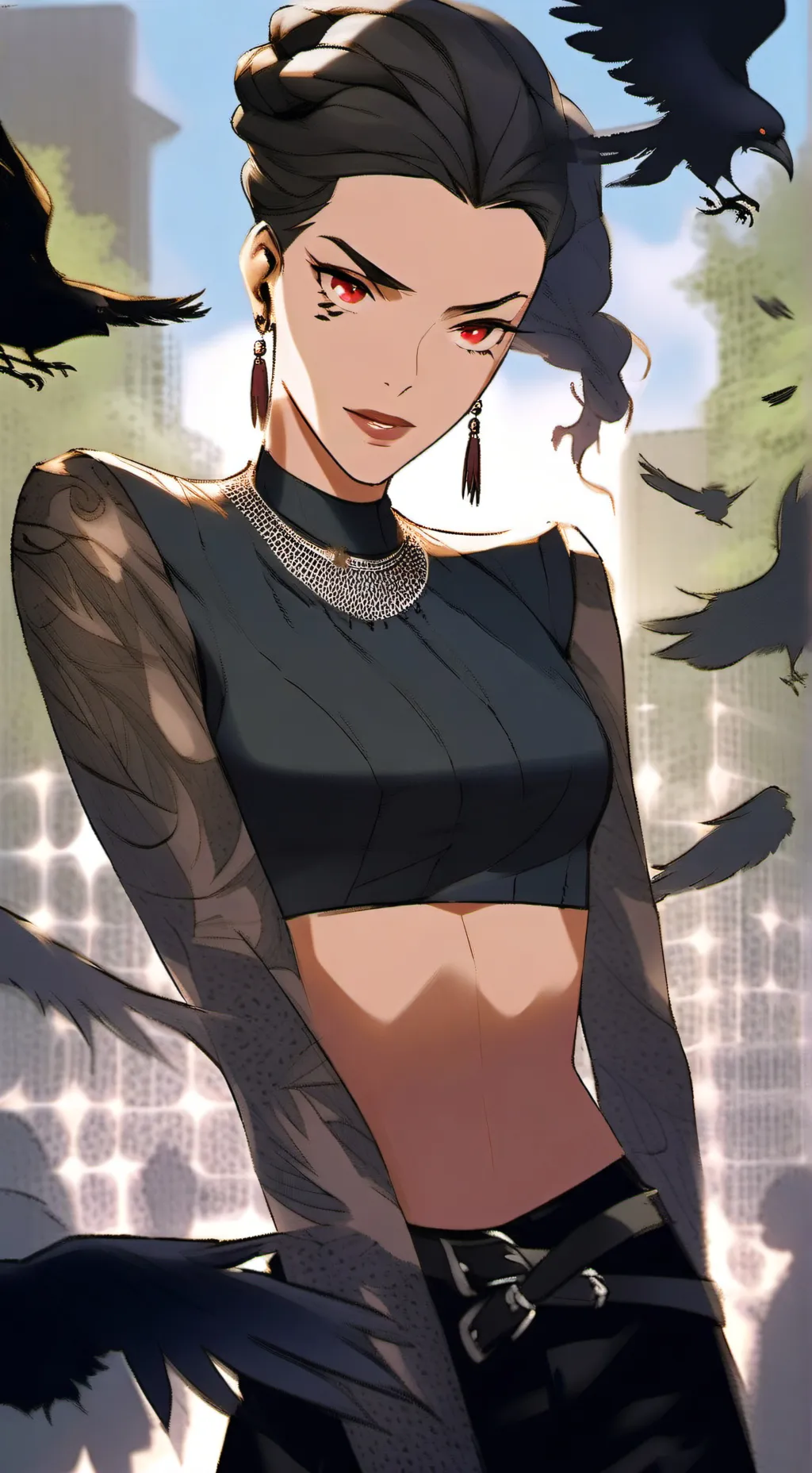 ai character: Lyra  background