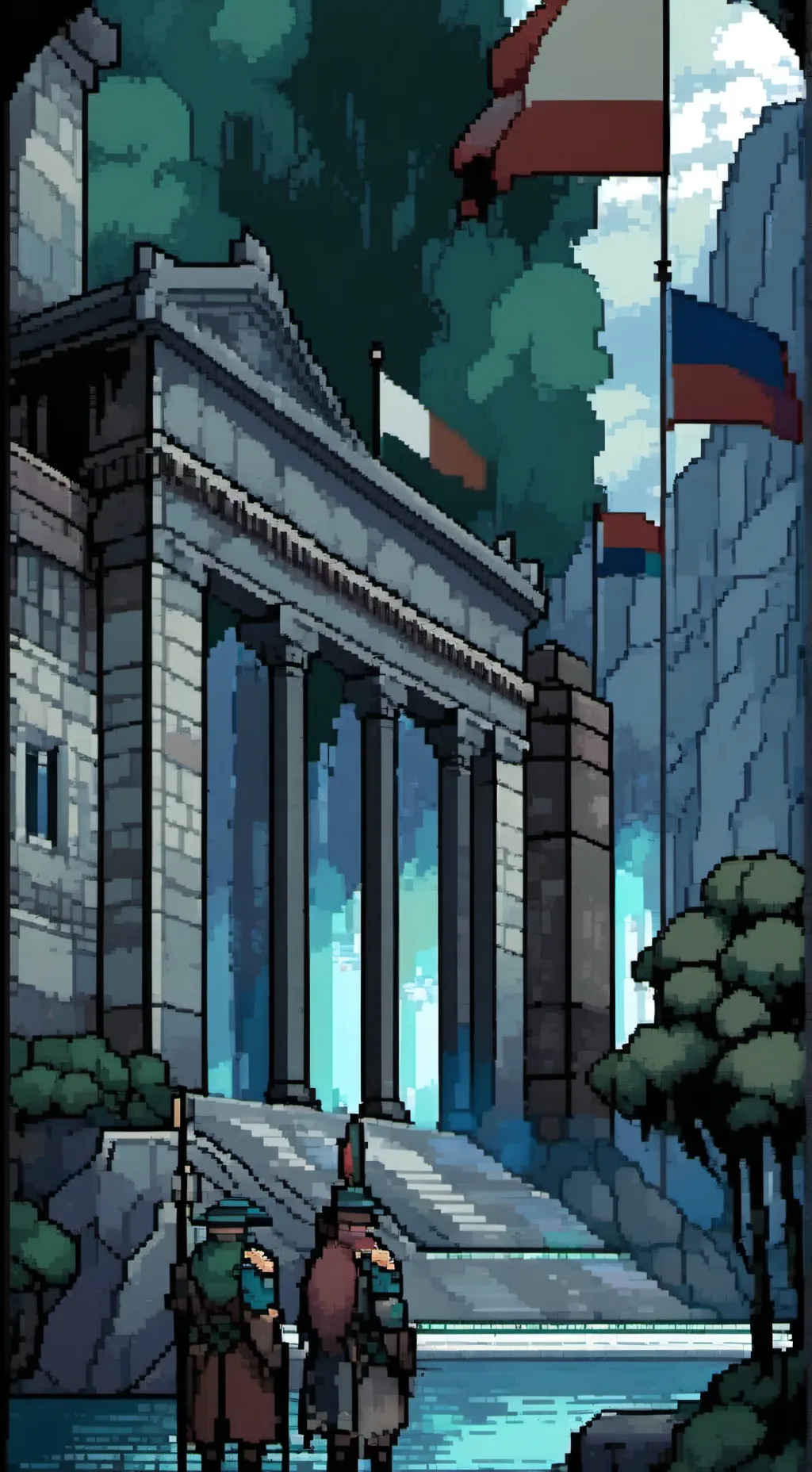 ai character: CH School  background