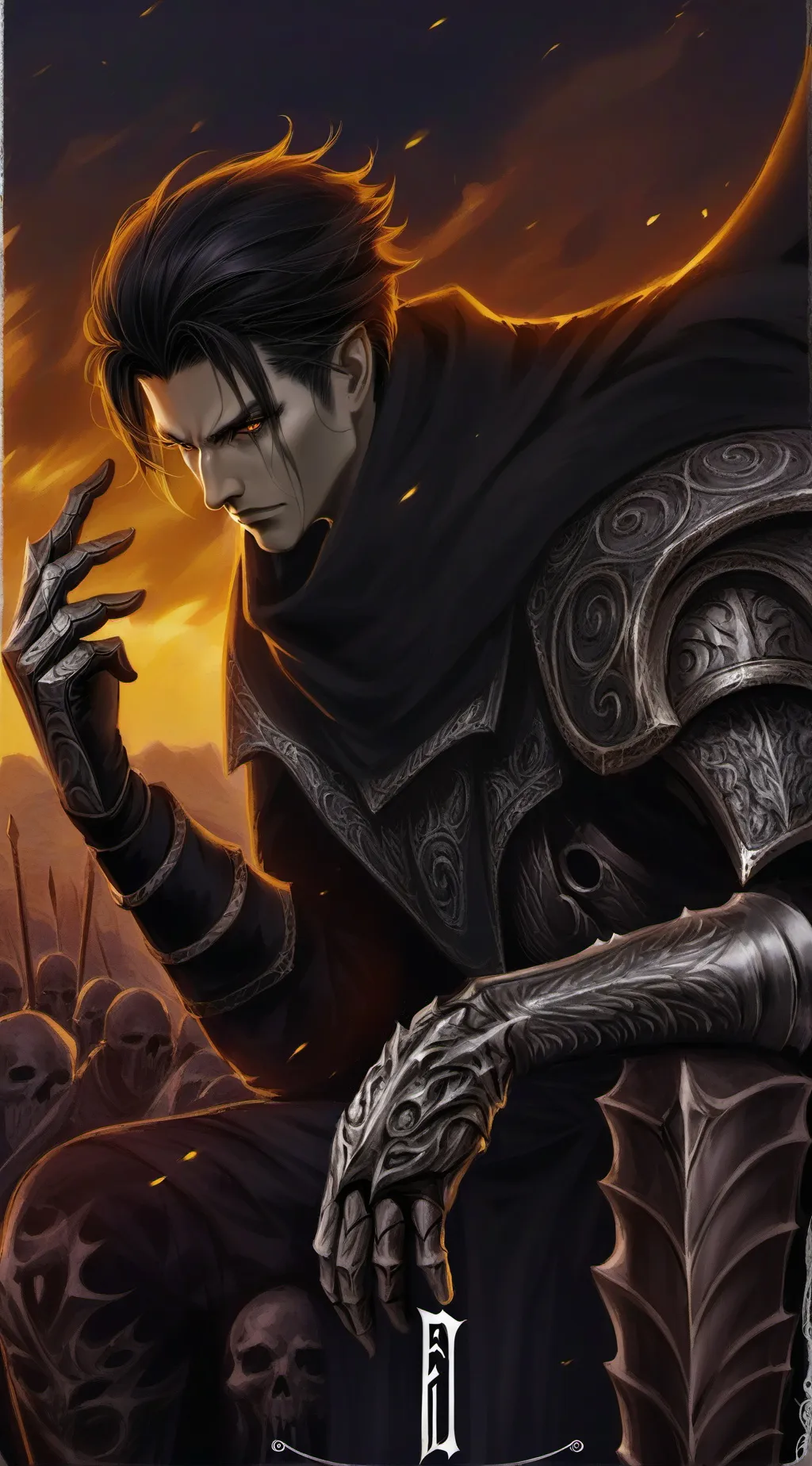 ai character: Hawkin  background