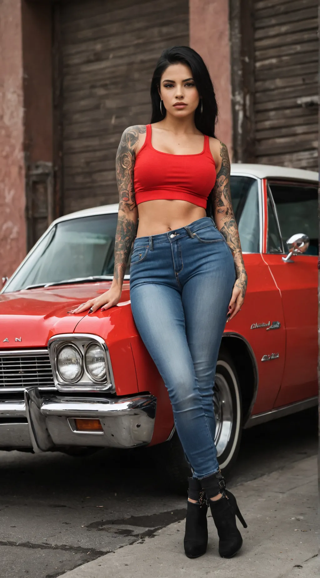 ai character: Maria background